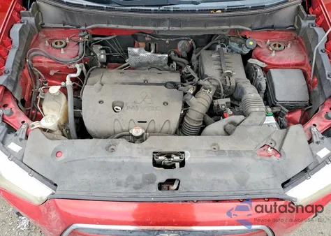 2014 Mitsubishi Outlander Sport Es z USA, uszkodzony, nr VIN 4A4AP3AU8EE015660